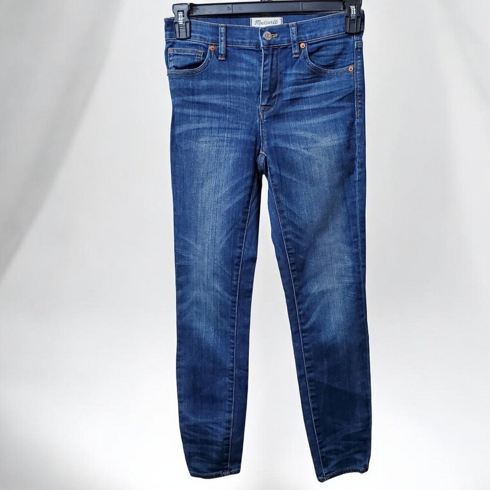 Madewell High-Rise‎ Skinny Jeans 26 Medium Wash